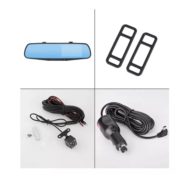 ESPEJO RETROVISOR DASHCAM DUAL CAMARA