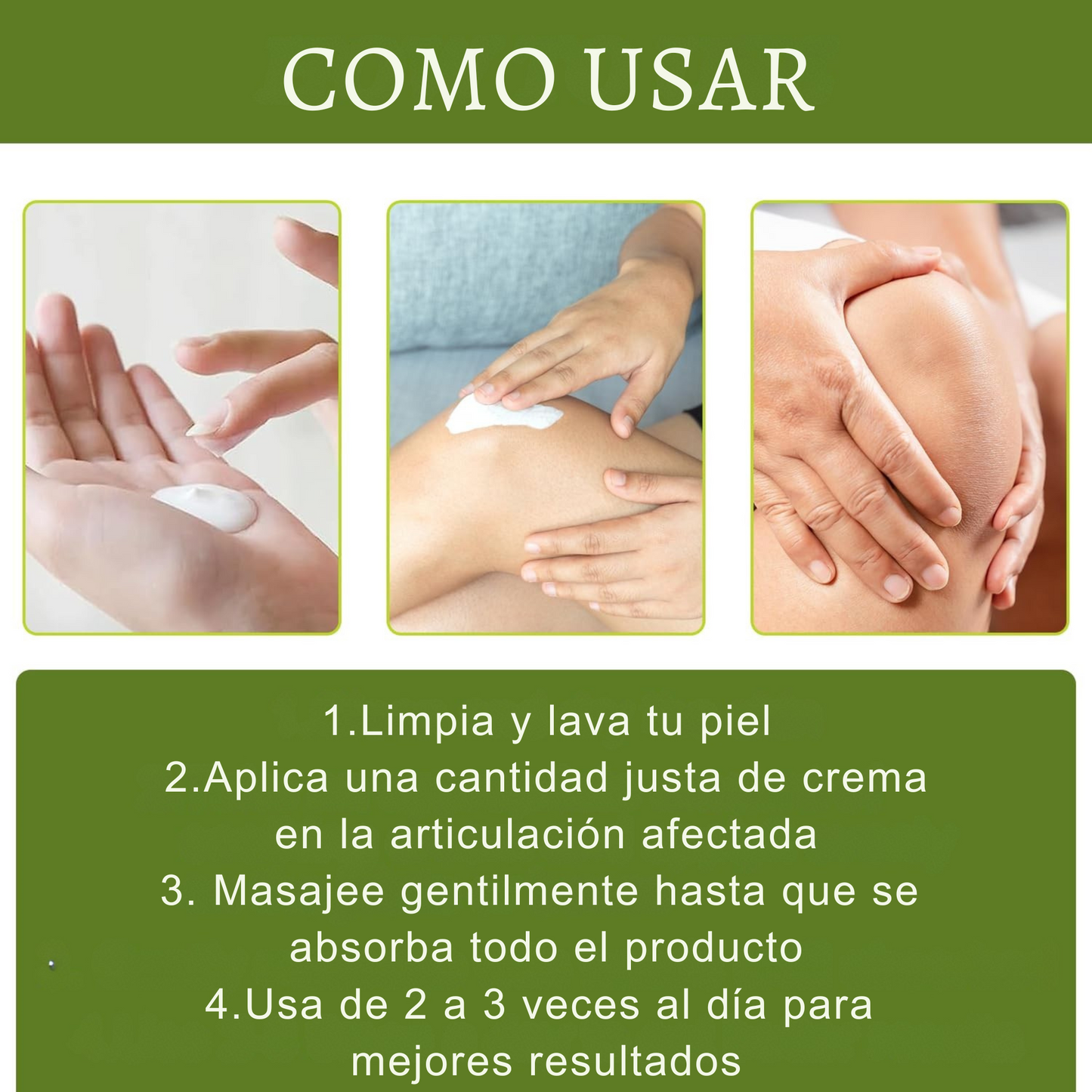 CREMA DE VENENO DE ABEJA - COLAGENO RENUEVA ARTICULACIONES Y CURA DOLOR