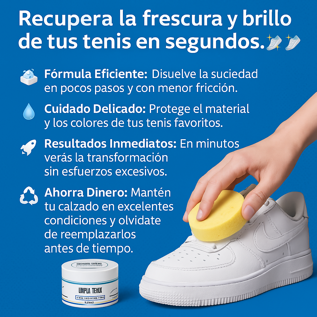 CERA RENOVADORA PARA TENIS