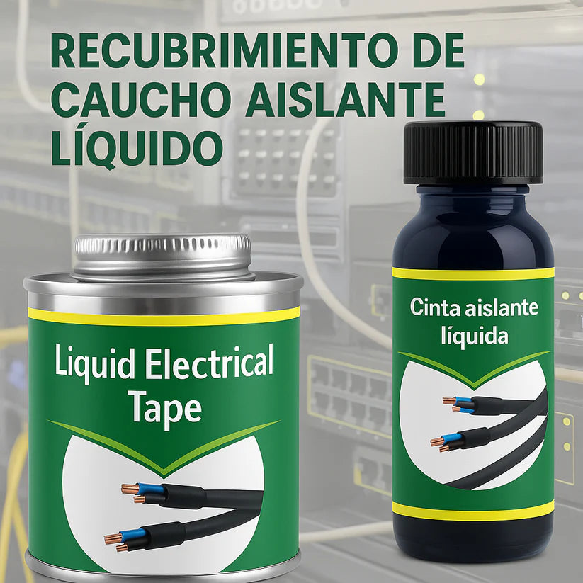 OFERTA 2X1 CINTA AISLANTE LIQUIDA PARA CABLEADO - FIJACIÓN CON SEGURIDAD