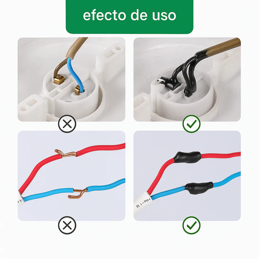 OFERTA 2X1 CINTA AISLANTE LIQUIDA PARA CABLEADO - FIJACIÓN CON SEGURIDAD