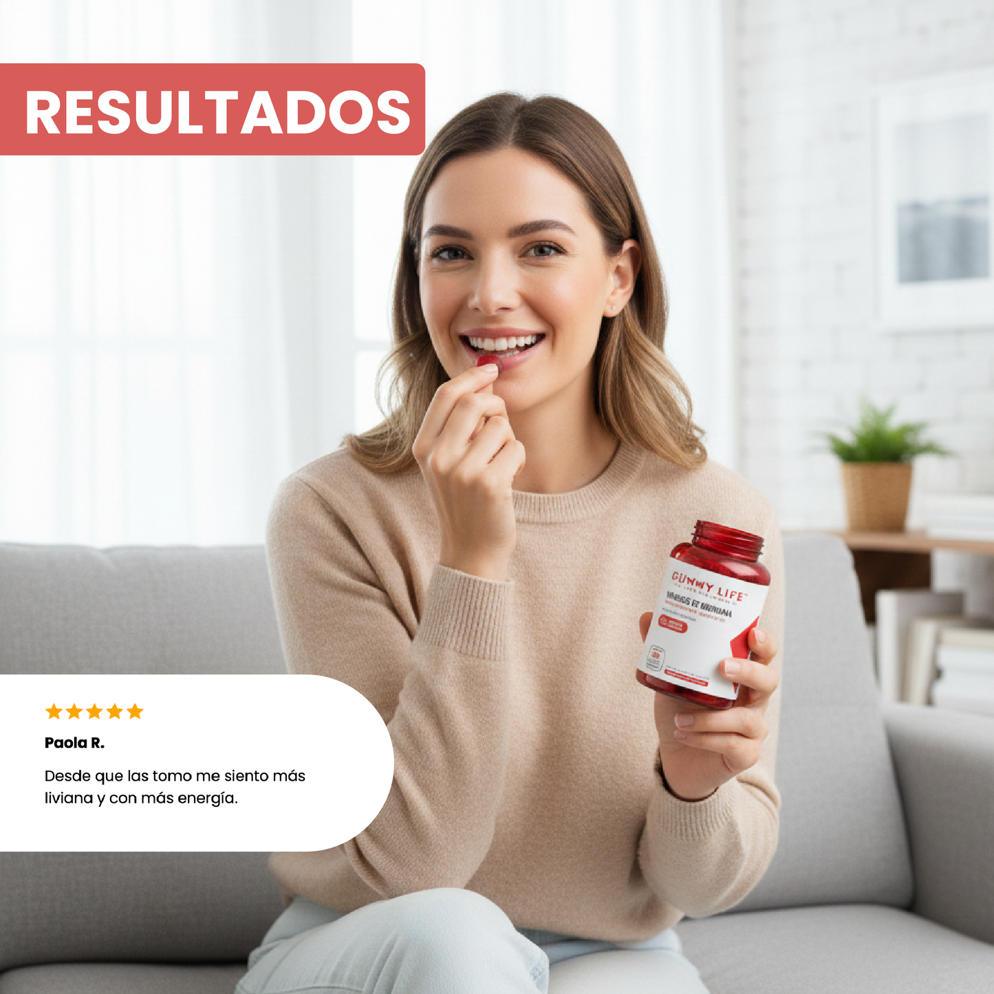 Gummy life vitamins vinagre de manzana-estimula tu energía, mejora la digestión y apoya tu metabolismo.