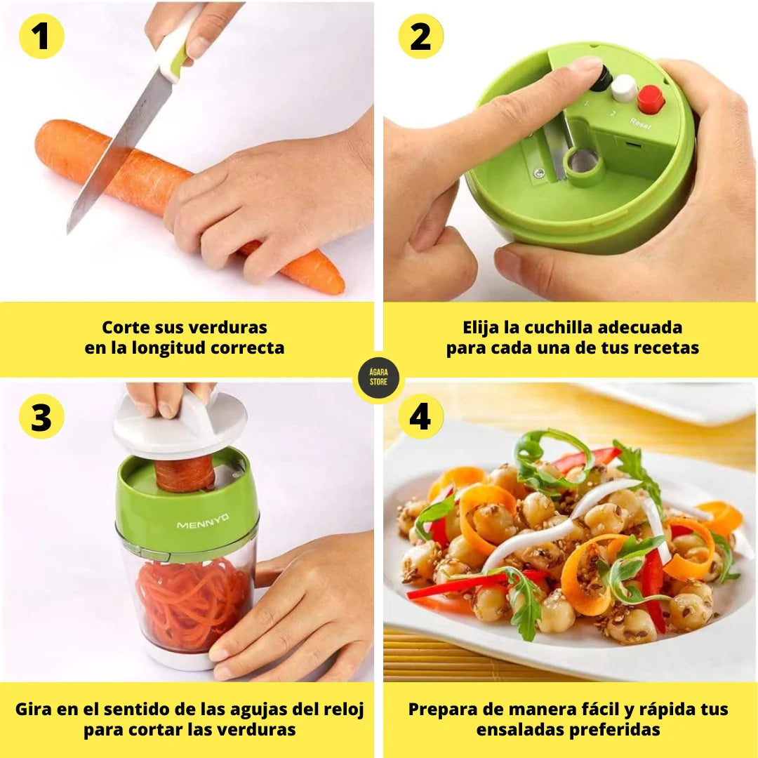 RALLADOR ESPIRAL VERDURAS