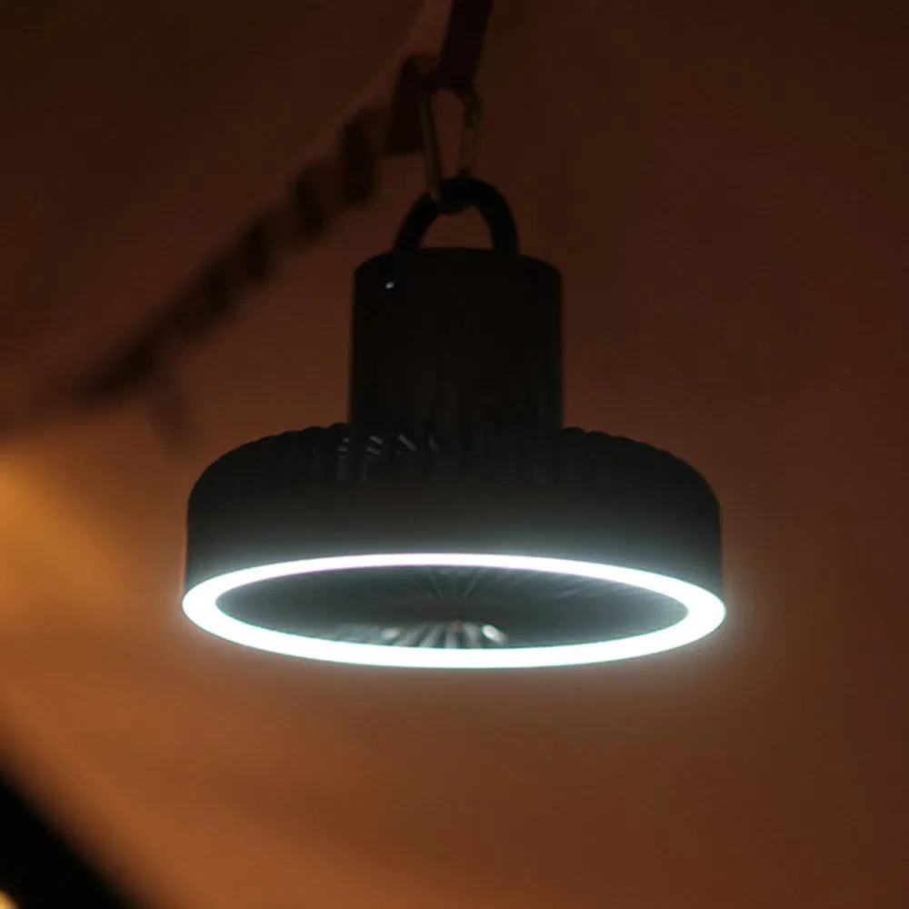 VENTILADOR LUZ RECARGABLE