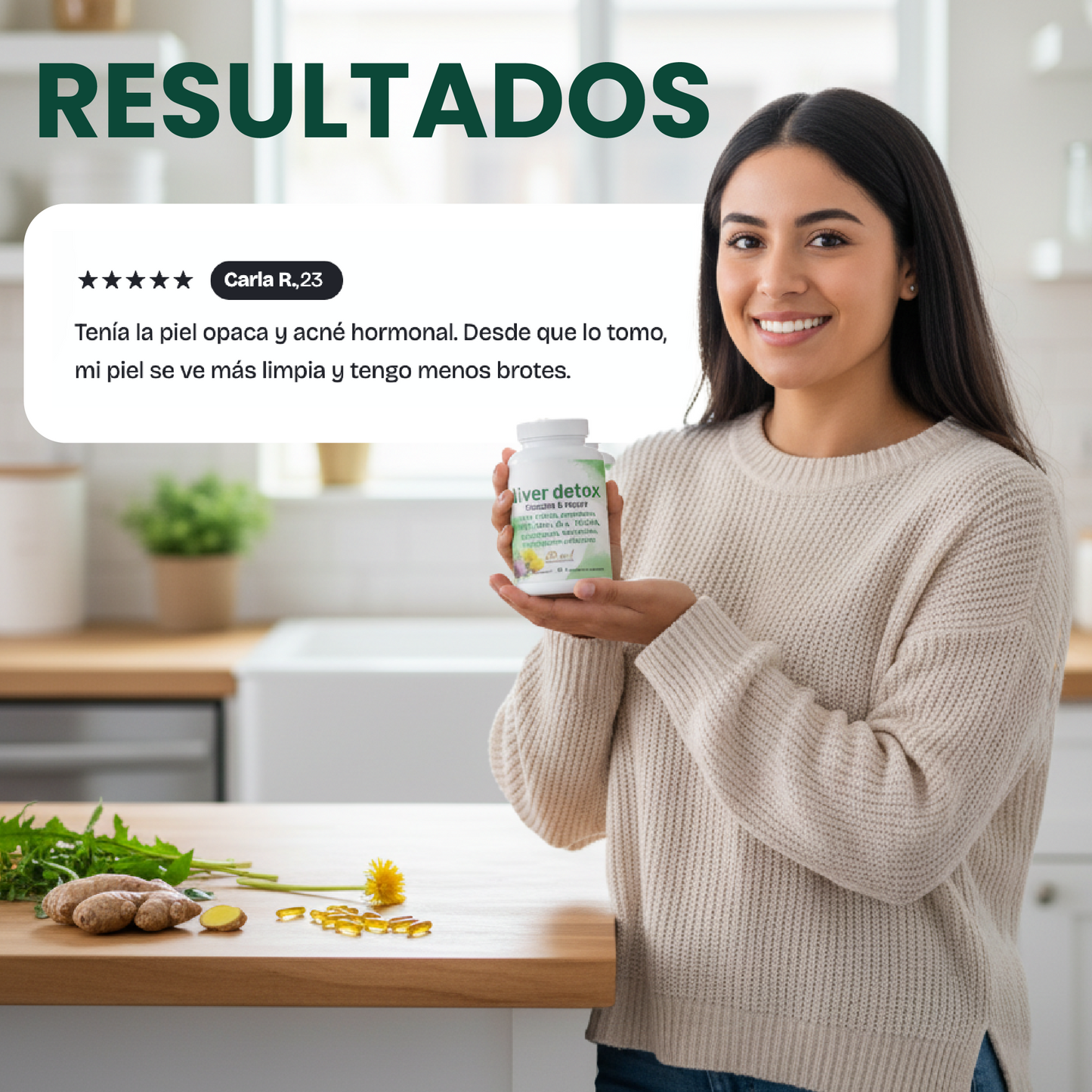 Liver Detox Capsules- Depura tu cuerpo y reactivar tu energía natural.