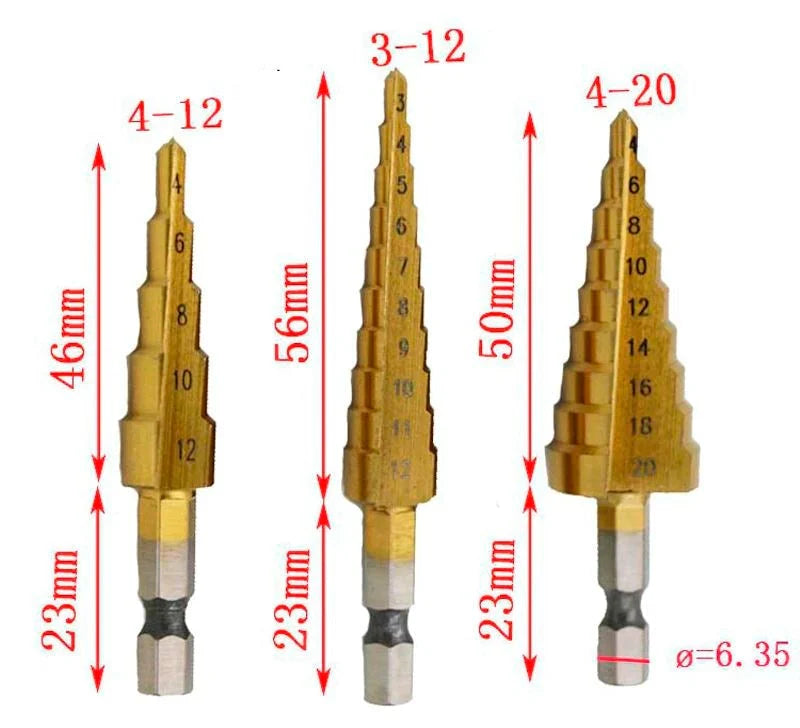 BROCAS ESCALONADAS