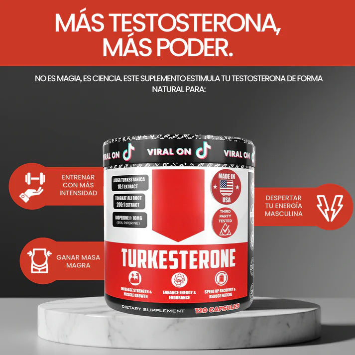 Suplemento de testosterona para hombres