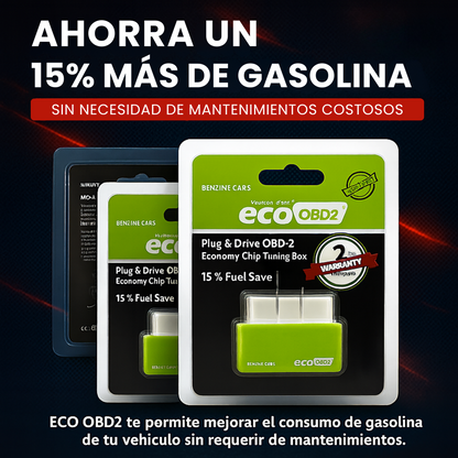 Ahorrador de Gasolina ECO OBD2 Tuning – Ahorra combustible y mejora el rendimiento de tu auto
