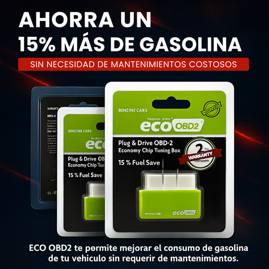 Ahorrador de Gasolina ECO OBD2 Tuning – Ahorra combustible y mejora el rendimiento de tu auto
