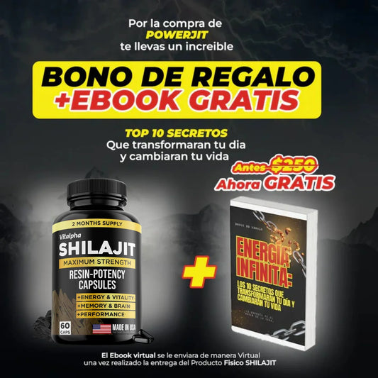 SHILAJIT CAPSULAS VITALIS ORIGINAL - NO COMPRES REPLICAS BARATAS
