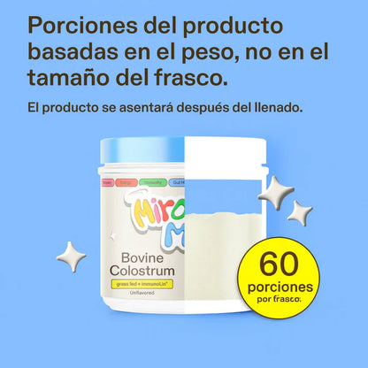 Suplemento de Calostro Bovino – Refuerza tus defensas y cuida tu intestino