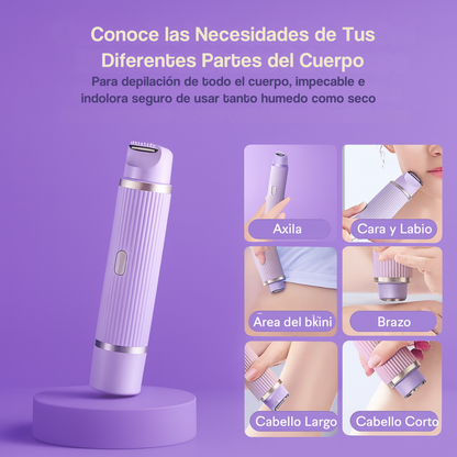 Afeitadora multipropósito – Axilas suaves y sin irritación en minutos