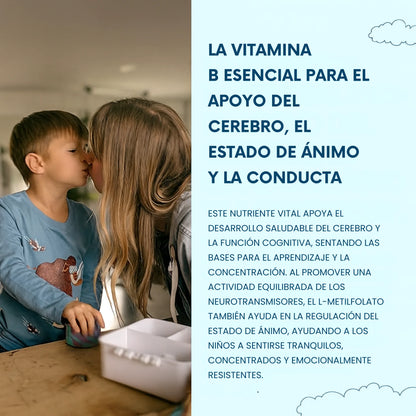 Suplemento Infantil con Metilfolato – Energía y concentración para los más pequeños