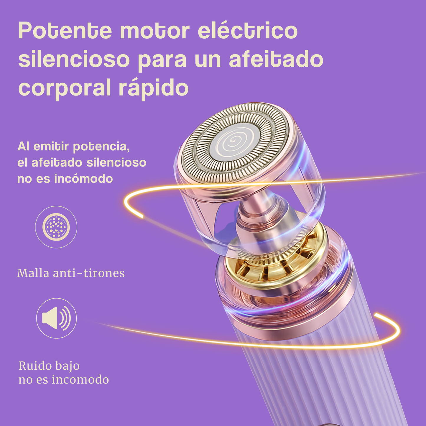Afeitadora multipropósito – Axilas suaves y sin irritación en minutos