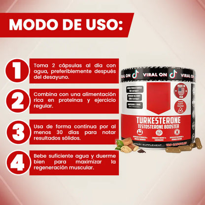 Suplemento de testosterona para hombres