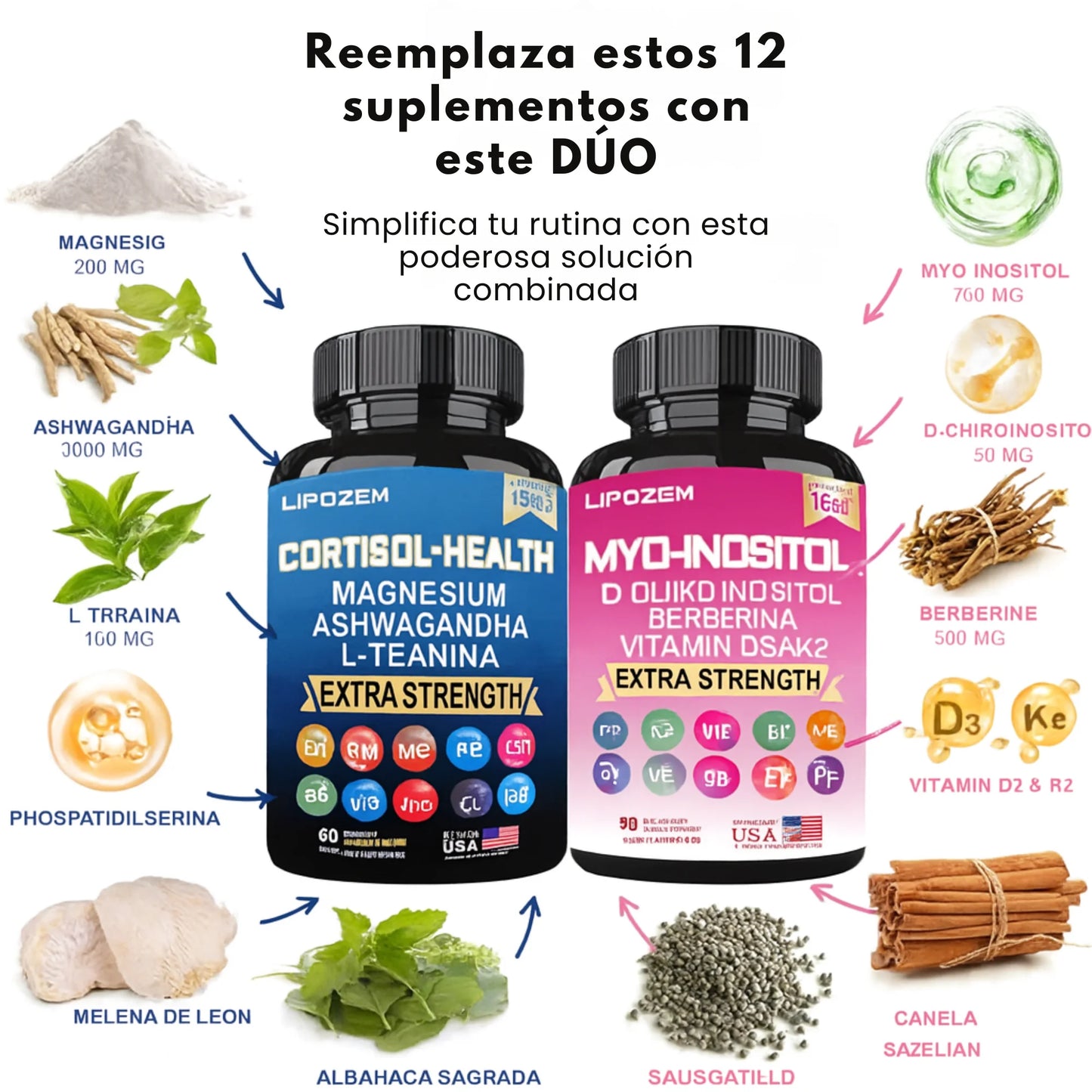 Kit Soothe & Smooth – Equilibra tu cortisol y recupera tu calma natural