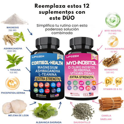 Kit Soothe & Smooth – Equilibra tu cortisol y recupera tu calma natural