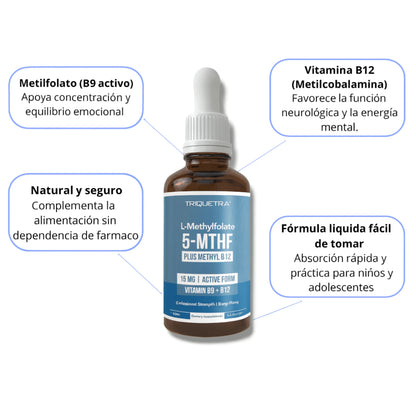 Suplemento Infantil con Metilfolato – Energía y concentración para los más pequeños