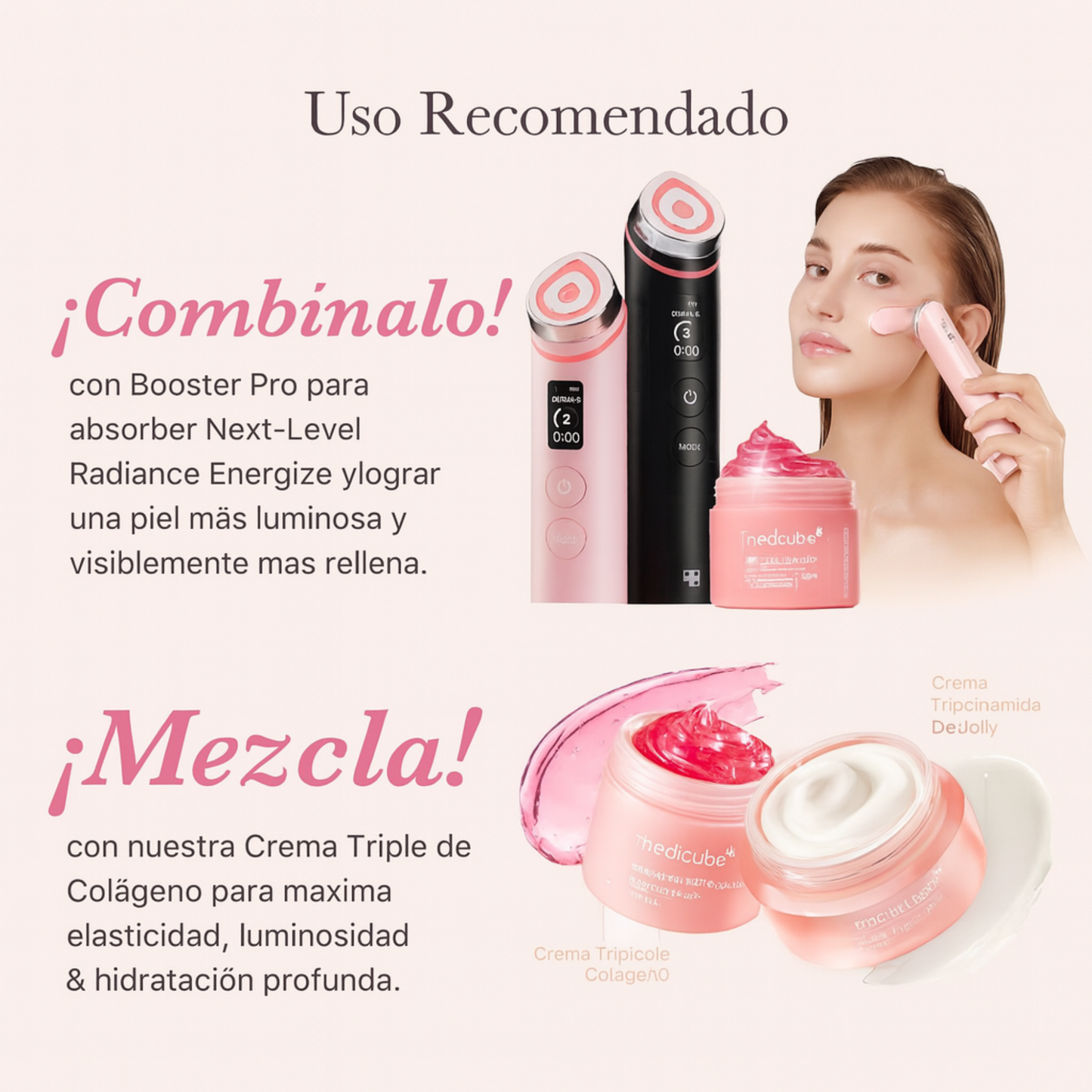 Medicube Crema de Gelatina de Colágeno – Piel firme y suave en pocas semanas