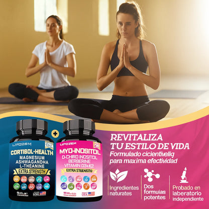 Kit Soothe & Smooth – Equilibra tu cortisol y recupera tu calma natural