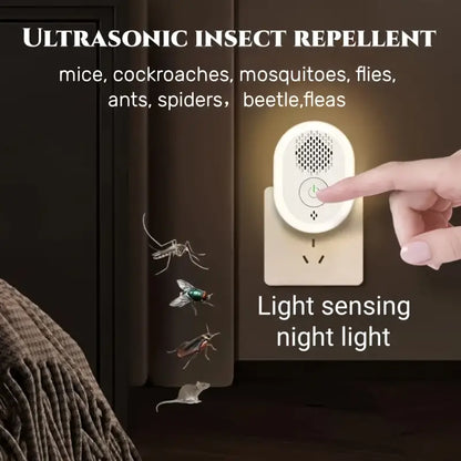REPELENTE ULTRASONICO LUZ
