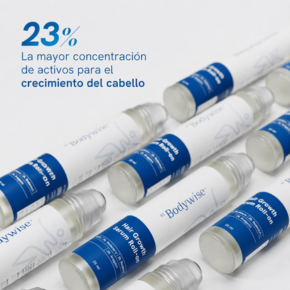 BodyWise Roll on - Suero para el crecimiento del cabello