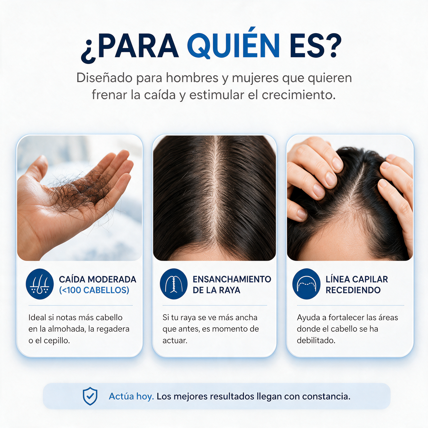 BodyWise Roll on - Suero para el crecimiento del cabello