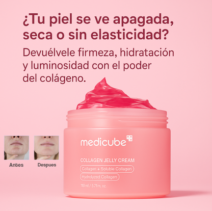 Medicube Crema de Gelatina de Colágeno – Piel firme y suave en pocas semanas