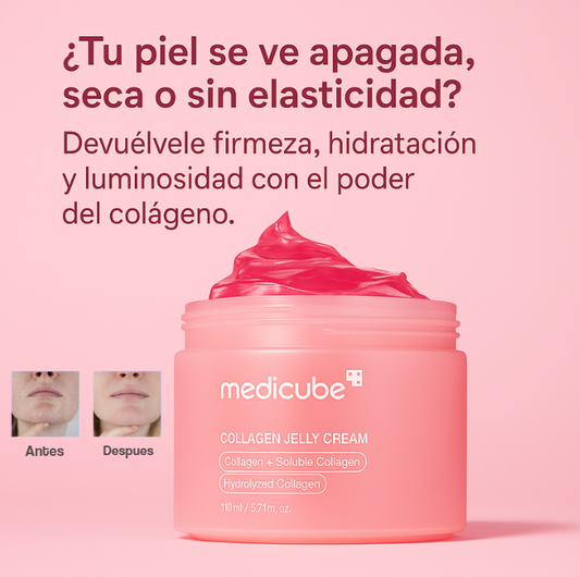 Medicube Crema de Gelatina de Colágeno – Piel firme y suave en pocas semanas