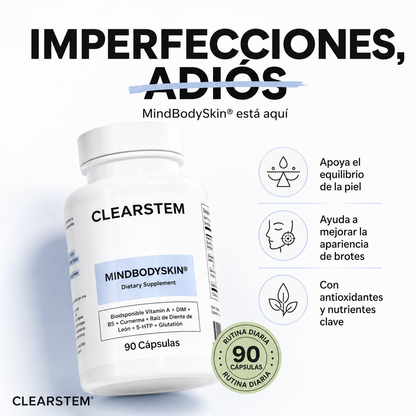 Clearstem- Suplemento para el cuidado integral de la piel