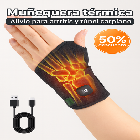 MUÑEQUERA TÉRMICA - COMBATE ARTRITIS Y TUNEL CARPIANO