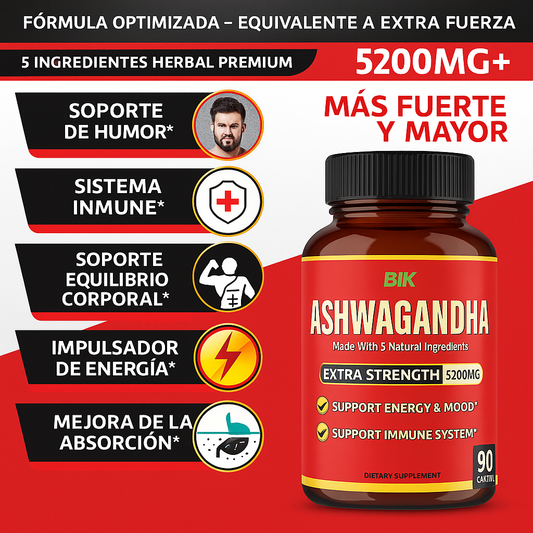 ASHWAGANDHA - SALUD Y ESTRES