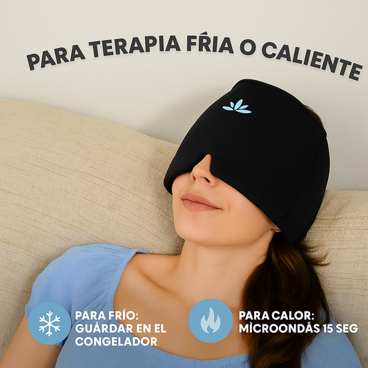 2X1 GORRO DE GEL TÉRMICO - ALIVIO PARA MIGRAÑAS Y ESTRES