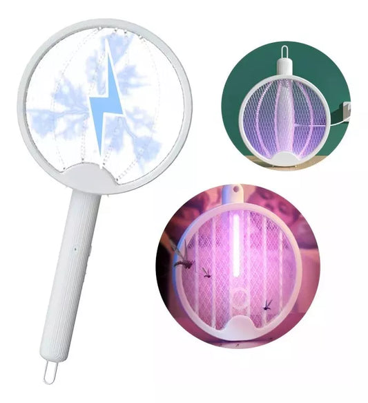 RAQUETA ELÉCTRICA COLGANTE PARA MOSQUITOS