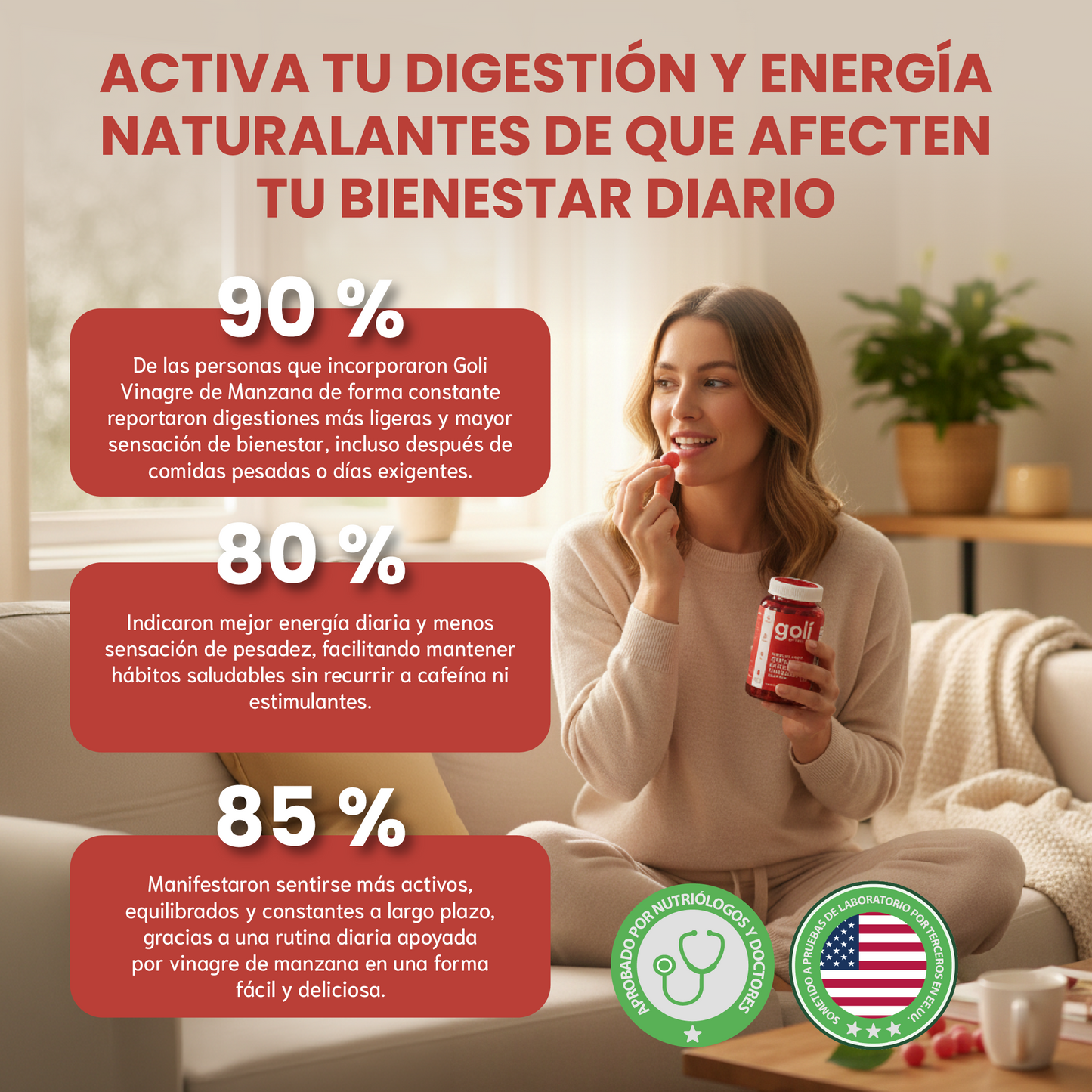 Goli vinagre de manzana-Para una mejor digestión, energía y bienestar diario.