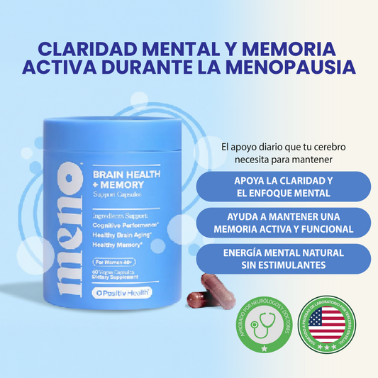 Cápsulas para la memoria y la salud mental-Apoyo a la memoria, Salud mental y la concentración,