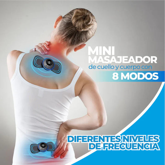 MINI MASAJEADO MUSCULAR - ALIVIA TENSIÓN MUSUCLAR, DOLOR Y FATIGA AL INSTANTE