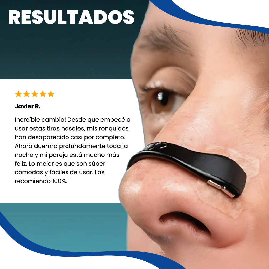 Tiras Nasales Antironquidos Magneticas
