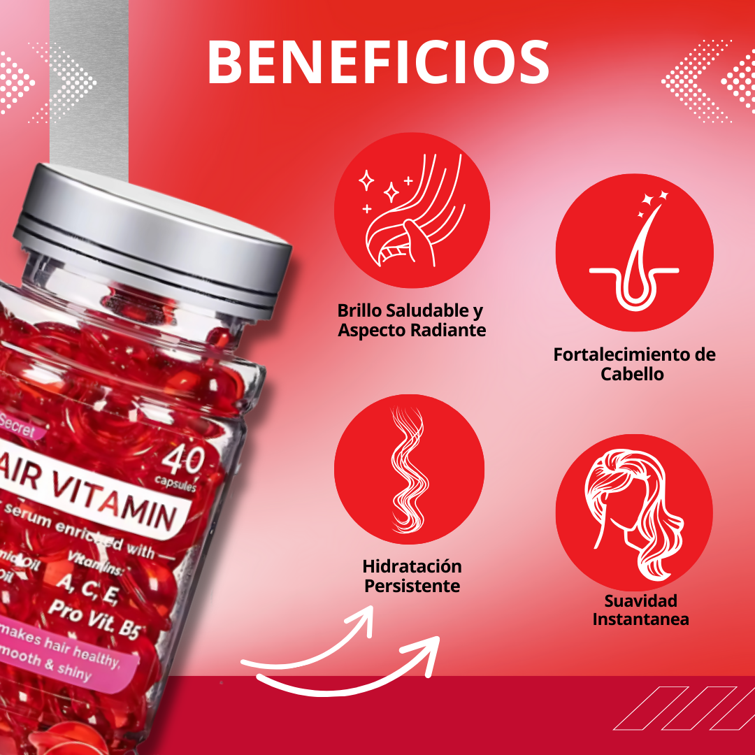 VITAMINAS CAPSULAS- CABELLO SUAVE Y SALUDABLE