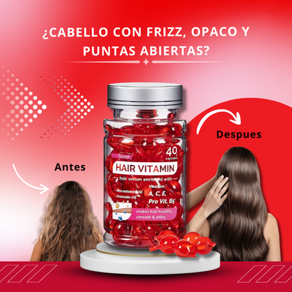VITAMINAS CAPSULAS- CABELLO SUAVE Y SALUDABLE