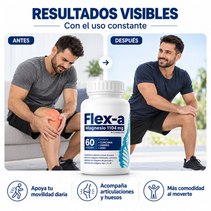 Flex-a Alivia tus articulaciones Para moverte sin Dolor