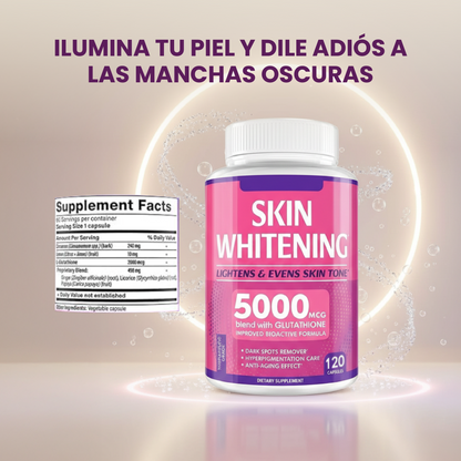 skin whitening-Apoya la uniformidad del tono de la piel y  reduce manchas oscuras.