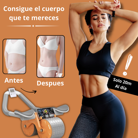 RODILLO ABDOMINAL - BAJA DE PESO EN 15 DÍAS 20M = 2H DE EJERCICIO