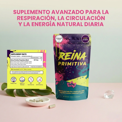 Primal queen- Ayudanda a mejorar la respiración, la circulación y los niveles de energía.