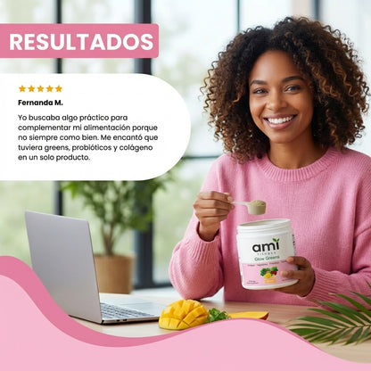 Ami fitness- apoya tu bienestar general y ayudarte a sentirte más ligera.