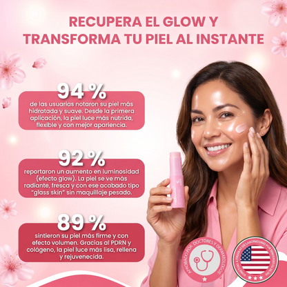 PDRN Pink Collagen- Reduce Arrugas y Líneas de Expresión