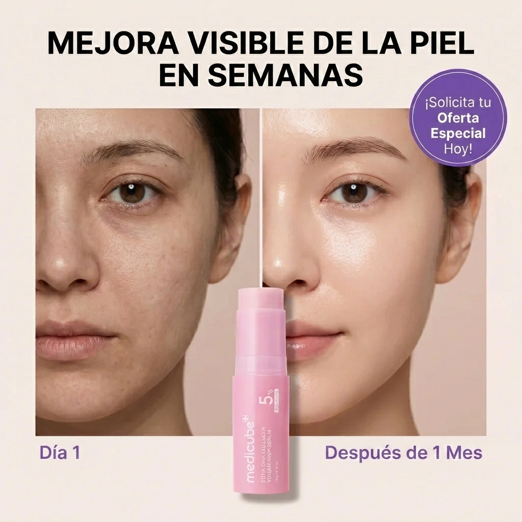 PDRN Pink Collagen- Reduce Arrugas y Líneas de Expresión
