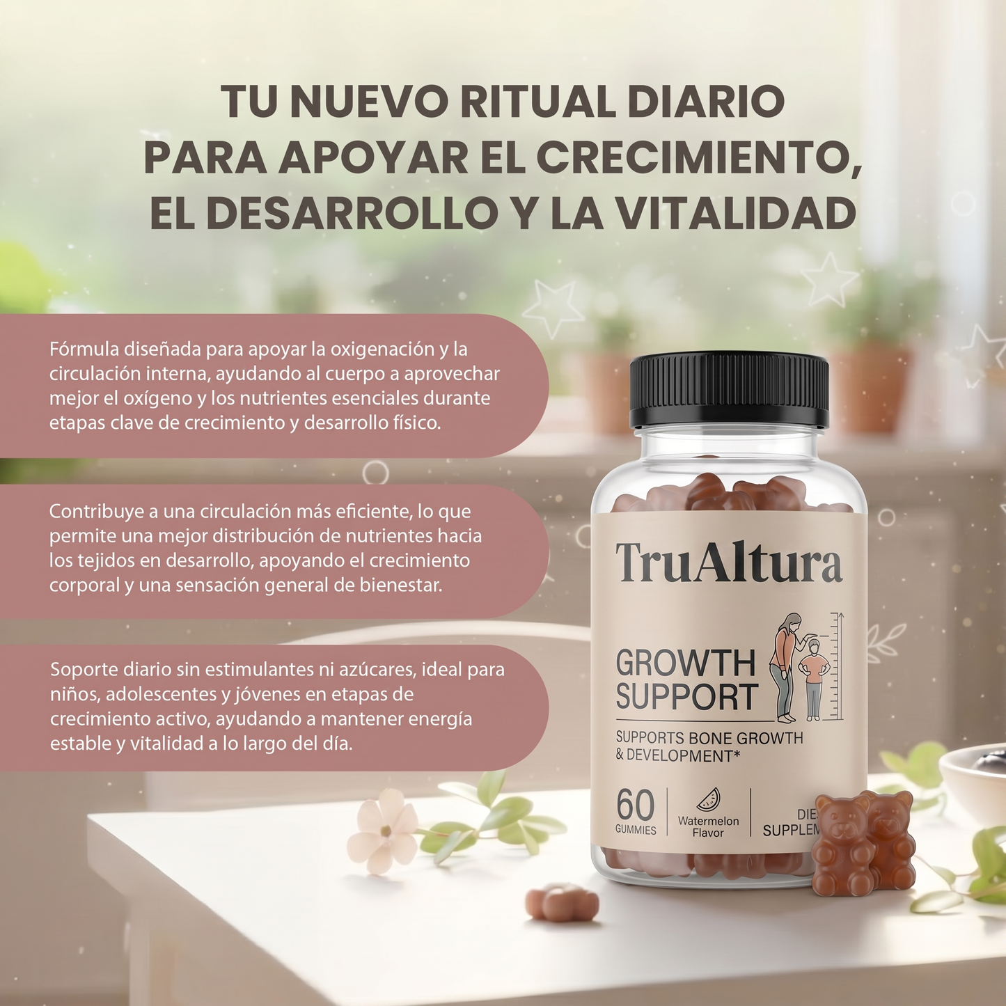 Maximizador de crecimiento de altura.