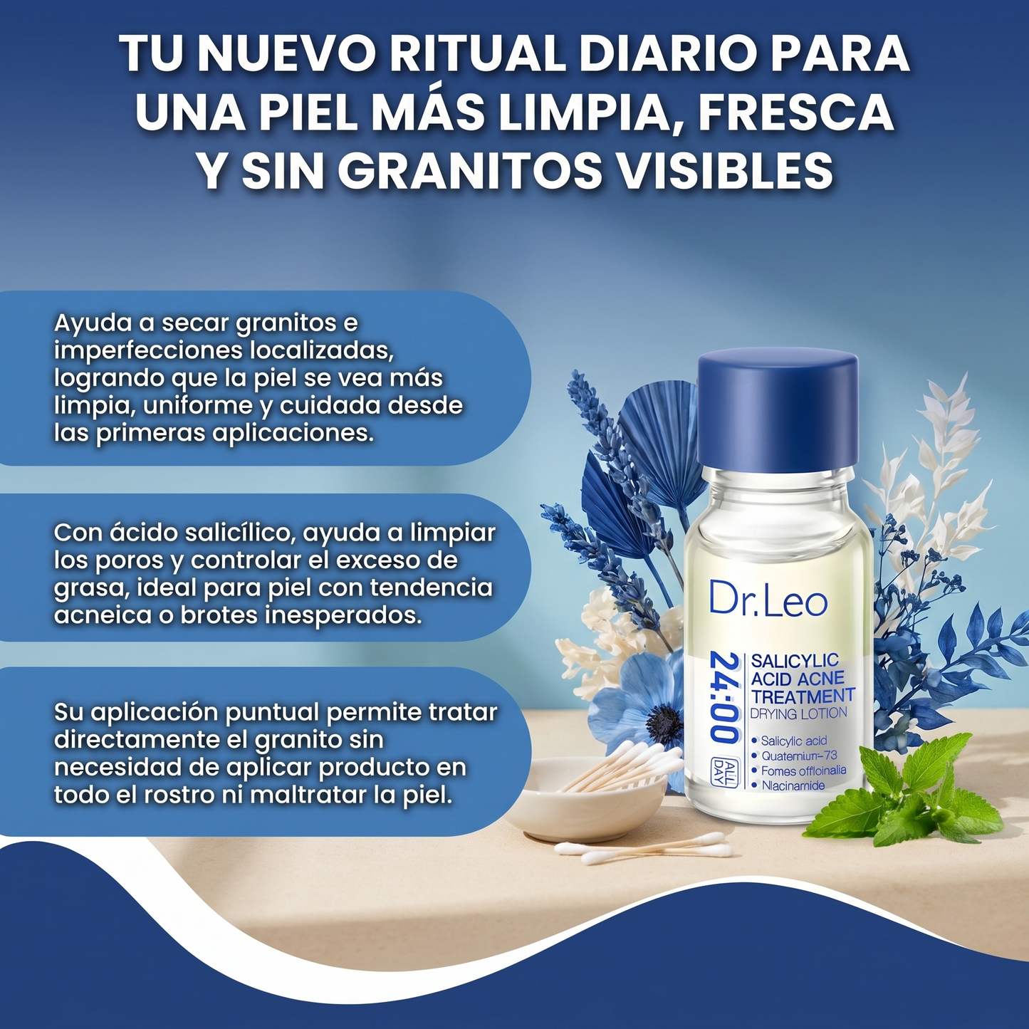 Loción Secante para Acné Dr. Leo