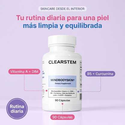Clearstem- Suplemento para el cuidado integral de la piel